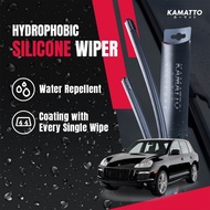 Kamatto Wiper Porsche Cayenne 9PA (2002-2010) Hydrophobic Silicone Water Repelling Coating
