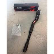 HENMI Bike Kickstand, Adjustable Bicycle Kickstand for Most 26"-29", Non-Slip Sole Aluminum Kickstan