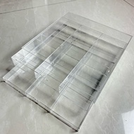 Acrylic Drawer Box Acrylic Money Box Cashier Cash Drawer Money Cash tray 5 Compartments Cash Drawer/