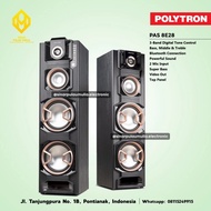 Polytron Speaker Aktif Bluetooth &amp; Mic Input - PAS 8E28 / PAS 8 E 28