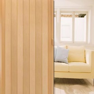 Sliding door PVC folding door push-pull open kitchen sliding door indoor partition bathroom balcony 