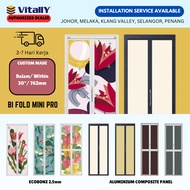 Vitally Bi fold mini pro pintu bilik air pintu tandas pintu dapur toilet door kitchen Door