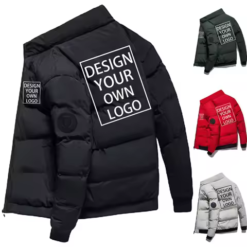 Customized Men's Winter Jacket New Parka Jacket Men's Windproof Thick Warm Man's Parka S-5XL