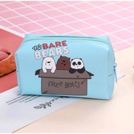 We BARE BEARS Coin Wallet Key Coin Wallet Accessories Small Wallet Children WATERPROOF