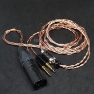 7NOCC Litz 23AWG Copper Headphone Wire CNY 4 1.25mm - Hifiman Dual 3.5mm - Ananda Arya Susvara Sunda