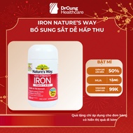 Nature’s Way High Strength Iron + Vitamin C&B12 - Supports Iron Supplement, Vitamin C & B12 for the 