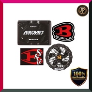 BURTLE AirCraft 2025 Model 24V Matte Black Battery + Urban Black Fan Set AC09 78+AC09 2 64 (BURTLE O