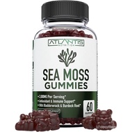Irish Sea Moss Gummies - 3000MG - Formulated w/ Irish Sea Moss, Bladderwrack & Burdock Root, Contain