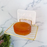 Otel 魔術粘鉤瀝水器 皂碟 金色瀝水皂盤 鍍金