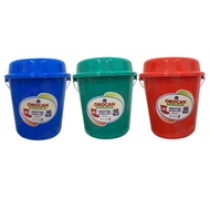 Orocan Utility Pail with Cover 10L