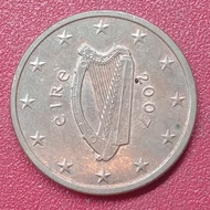 koin Irlandia 5 Euro Cent 2002-2020