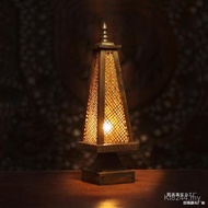 Bedroom Bedside Lamp Table Lamp Table Lamp Decoration Style Study Living Room Chinese Style Solid Wo