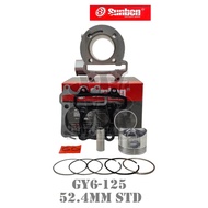 GY6-125 52.4MM CYLINDER BLOCK SET SUNBEN