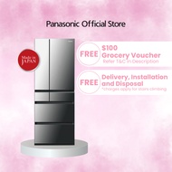 Panasonic Premium MIJ Made In Japan 6-Door Refrigerator NR-F654GT-SS