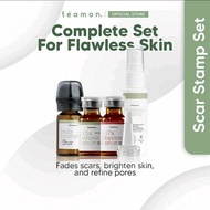 🔥🔥NEW Teamon Scar Stamp| Beetroot Vitamin C Serum Set Pencerahan Wajah