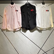 PLAY CDG DOUBLE LOVE SHIRT