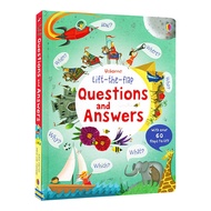 Usborne Book for Begginer Kids Toddler Lift The Flap Questions and Answers Children's Activity Books Interactive Knowledge English Reading Book Board Book  for 3-6 Years Old Birthday Gifts หนังสือเด็ก หนังสือเด็กภาษาอังกฤษ หนังสือ