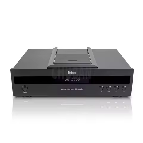 Musicnote MU6Pro Audiophile-Grade CD Player with Top Cover, Tube Balanced Output, 1795 Decoding, Dig