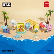 Miniso TOY - Miniso x BT21 Collection Blind Box Travel Diary Series Surprise Box Cute Cartoon Charac