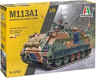 Italeri 1:35 M-113 APC Model Building Kit, Crafts, Hobby, Gluing, Plastic Kit, Detailed Tank Kit, Mi