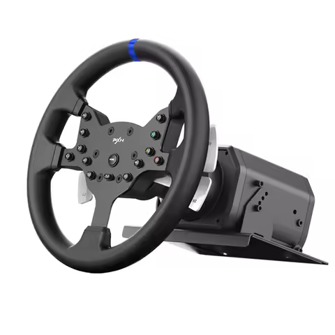 PXN V99 Racing Wheel Simulator Gaming Steering Wheel 3.2Nm Force Feedback For PC Windows 7/8/10/11,P