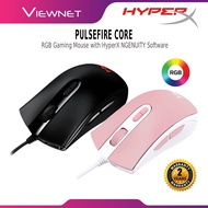 HYPER-X HYPERX PULSEFIRE CORE WIRED RGB GAMING MOUSE WITH HYPERX NGENUITY SOFTWARE & 7 PROGRAMMABLE 
