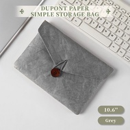 SeamiArt DuPont Paper Laptop Bag Macbook Tablet Kraft Paper File Bag Large Capacity Liner Bag Simple