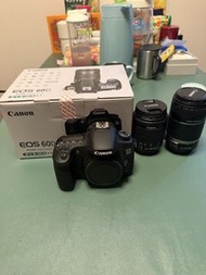 (請看帖子描述內容)【90%新 齊盒齊配件】Canon EOS 60D 雙鏡頭套裝 (Full Box Set)