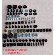 YAMAHA  Y15ZR SCREW COVER SET BODY COMPLETE/BODY COVER SCREW SET