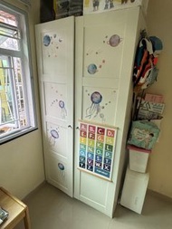 IKEA Pax 白色兒童衣櫃