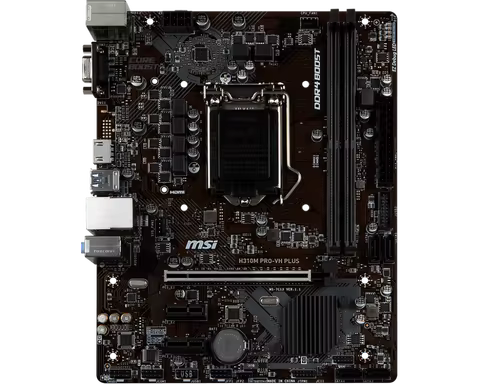 MSI Intel H310 Motherboard H310M PRO-VH PLUS Motherboard LGA 1151 support 9700KF 9400F i9-9900K 8600