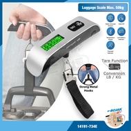 Constant Digital Luggage Scale 14191-734E 50KG | Portable Travel Baggage Weighing Scale with CR2032 