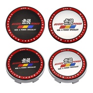 ♦56MM Car Wheel Center Hub Caps Emblem Sticker Decals Cover for Honda Mugen Accord Civic CRV Cro ❥⊰