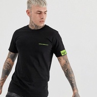 Original Armani Exchange EA7 T shirt Classic Cotton Comfortable Simple Casual Regular Men T shirt Le