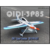 Vỏ Kit Máy Bay Điều Khiển EPO QIDI-3P85 F3P 3D Wingspan 85cm (Không Gồm Đồ Điện)