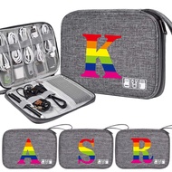 New data cable storage bag cable storage bag gadget digital bag usb cable storage hard drive travel 