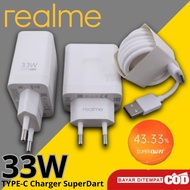 Charger Realme 33 Watt Type-C Cable cesan Original Asli Tipe C Realme 10 33W Realme Narzo 50 Realme