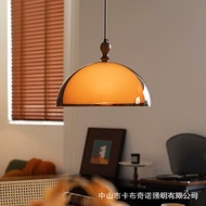 Vintage Medieval Restaurant Chandelier Retro Silent Style Dining Table Lamp French Round Table Lamp 