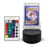 Trading Card Display Stand - LED Trading Card Stand for Graded Cards, Baseball Cards, Basketball Car