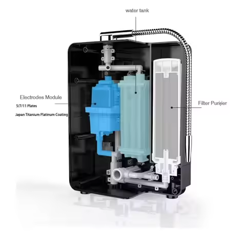 Moneng PH 3.5-11 Japan Tech Kangen Commercial Alkaline Water Machine Kangan Water for Household Use 