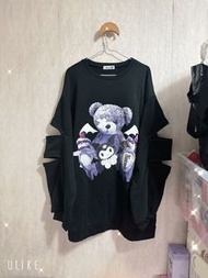 Noemie X Kuromi 地雷系印花衛衣one piece