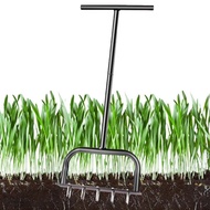 ~Manual Plug Core Aerators Multi Spike Lawn Aerator Multi-Functional Lawn Yard Garden Care Tool ☺~