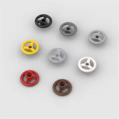 10PCS 30663 2 Studs 16091 Attractive Adaptive Brick Steering Wheel Small Building Block Toys Adults 