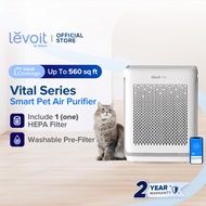 Levoit Vital 100s/200s Smart Pet Air Purifier with HEPA Filter Pet Care Allergy(52-88 m² / 560-947sq