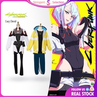 🇲🇾READY STOCK🇲🇾 Cyberpunk Edgerunners Lucy David Cosplay Costume Anime Game Character Outfit Full Se