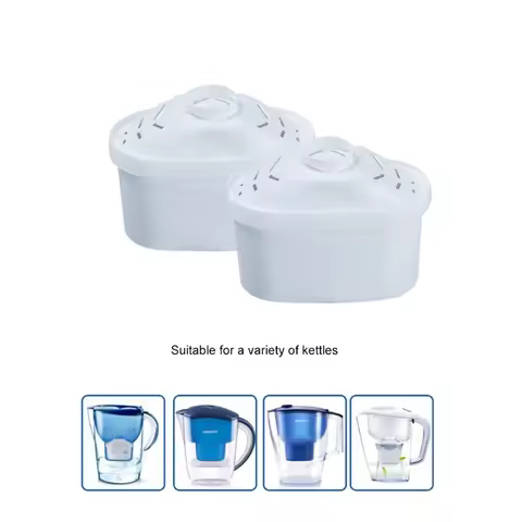 2Pcs Water Filter Cartridges Compatible With Brita Maxtra And Filter Cartridges For Brita Water Filt