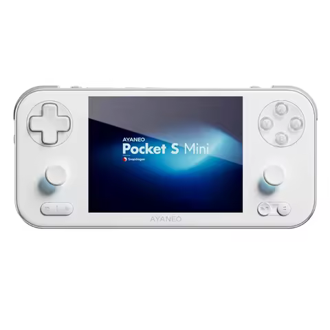 AYANEO Pocket S Mini Retro Handheld Game Console, 4.2" 4:3 LCD 1280x960 Screen, Snapdragon G3x Gen 2