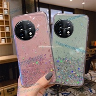 Casing For Oneplus 11 R 11R 10 T 10 pro 10t 10pro 10R Oneplus11 R Oneplus10pro Oneplus10T Phone Case Soft Silicone Foil Bling Glitter Transparent Clear Shockproof Back Cover