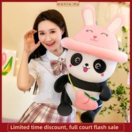 Plush Toy Peach Panda Doll Cute Big Children Ragdoll Girl Mascot Pillow Pier