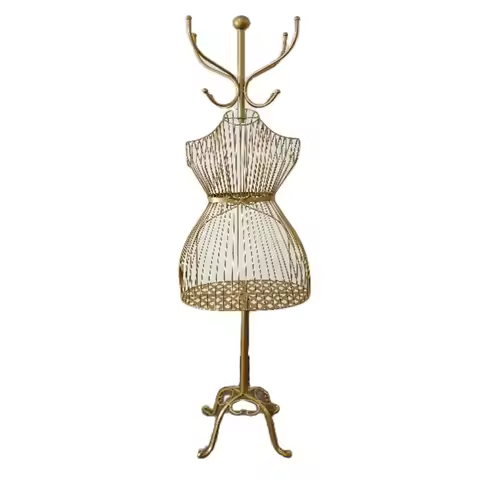 Female Cloth Mannequin Display Rack, Hanging Bag Hook Hanger, Wedding Dress Display, Shooting Rack, 